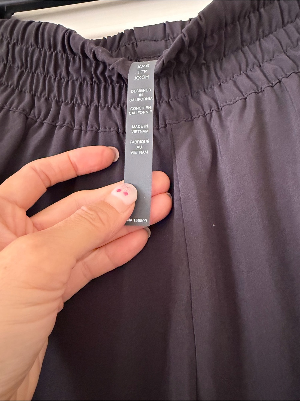 Vuori Villa Wideleg Pant - Long Tall Sz XXS NWT Black - Picture 3 of 6